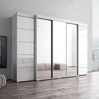 Aria 3D-EXEX Wardrobe with 3 Mirrors - Meble Furniture