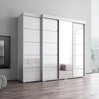 Aria 3D-EX Wardrobe with 1 Mirror - Meble Furniture