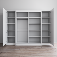 Aria 2D-EXEX Wardrobe with 2 Mirrors - Meble Furniture