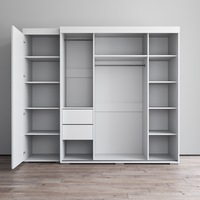 Aria 3D-EX Wardrobe with 3 Mirrors - Meble Furniture
