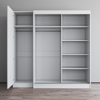 Aria 2D-EX Wardrobe with 1 Mirror - Meble Furniture