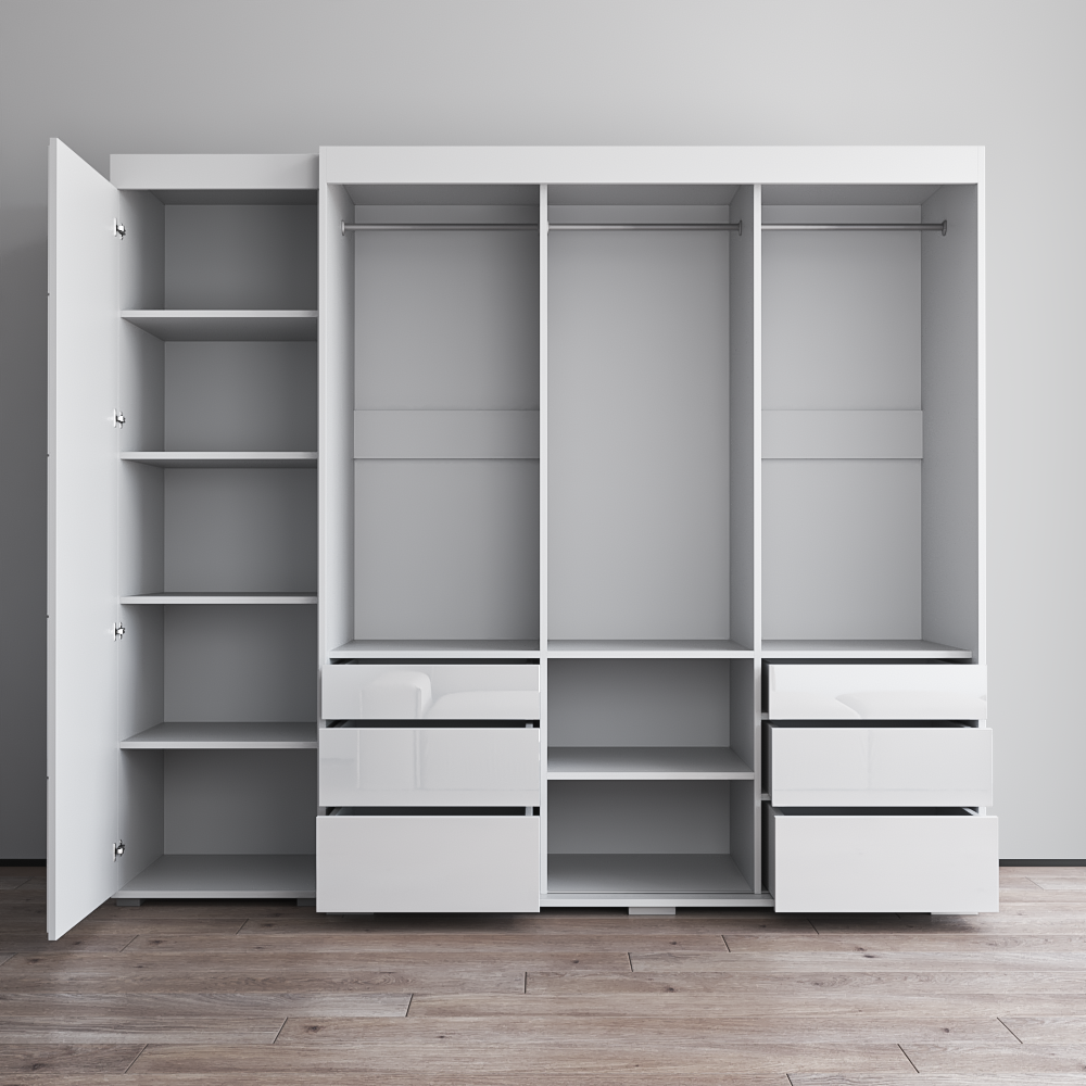 Monaco 3D-EX Wardrobe - Meble Furniture