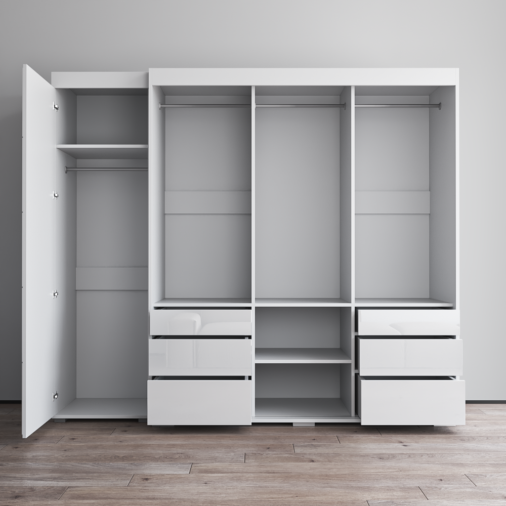 Monaco 3D-EX Wardrobe - Meble Furniture