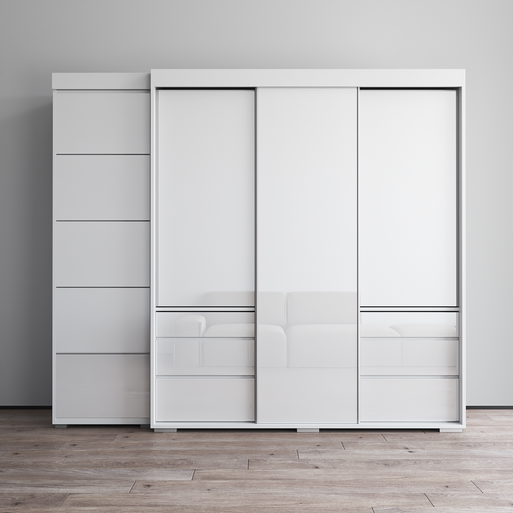 Monaco 3D-EX Wardrobe - Meble Furniture