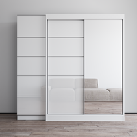 Aria 2D-EX Wardrobe with 1 Mirror - Meble Furniture
