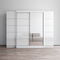 Aria 2D-EXEX Wardrobe with 1 Mirror - Meble Furniture