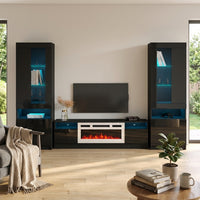 Duke WH-EF Fireplace Entertainment Center