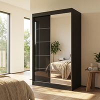 Aria 2D Wardrobe with Mirror