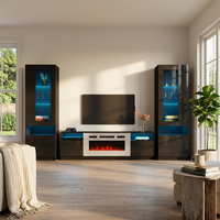 York WH02 Fireplace Entertainment Center