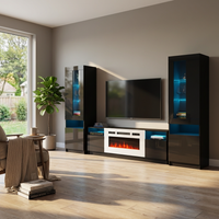 York WH02 Fireplace Entertainment Center