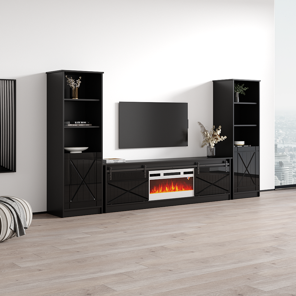 Granero WH-EF Fireplace Entertainment Center - Meble Furniture
