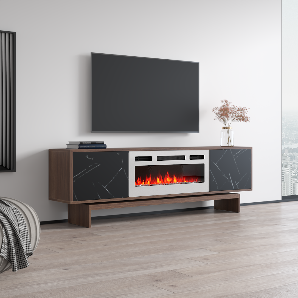 Gram WH-EF Fireplace TV Stand - Meble Furniture