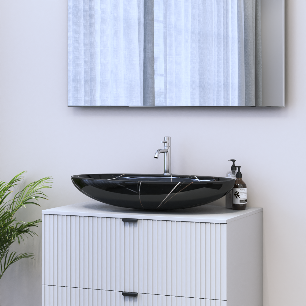 29 Inch Ceramic Vessel Sink - Meble Furniture