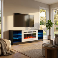 Boston WH01 Fireplace TV Stand