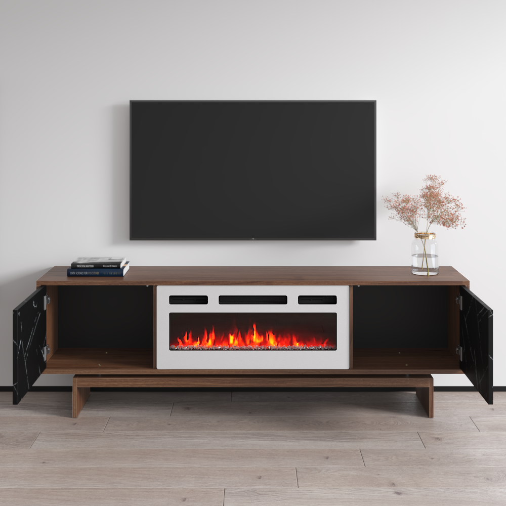 Gram WH-EF Fireplace TV Stand - Meble Furniture