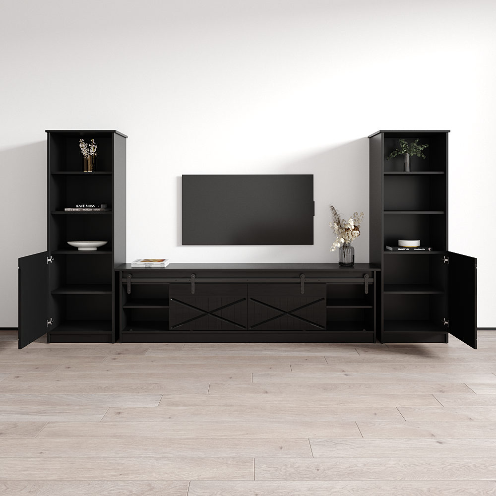 Granero WH-EF Fireplace Entertainment Center - Meble Furniture
