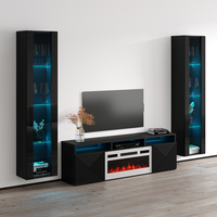 Giza WH-EF Floating Fireplace Entertainment Center - Meble Furniture