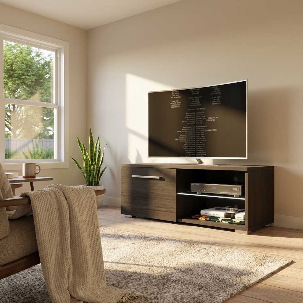 Moon TV Stand