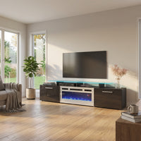 Rova WH-EF Fireplace TV Stand