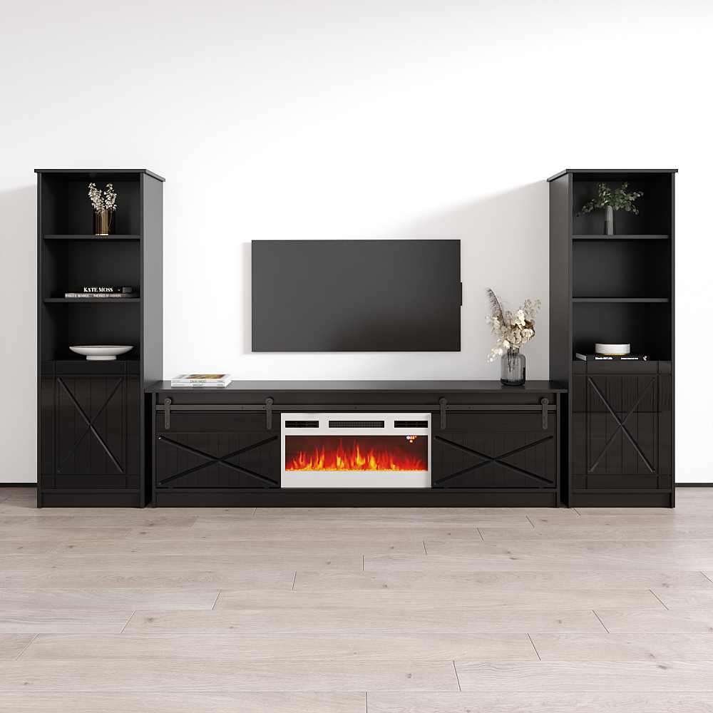 Granero WH-EF Fireplace Entertainment Center - Meble Furniture
