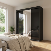 Monaco 3D Wardrobe with Mirror