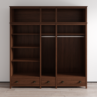Topazio 10D3S Solid Wood Wardrobe