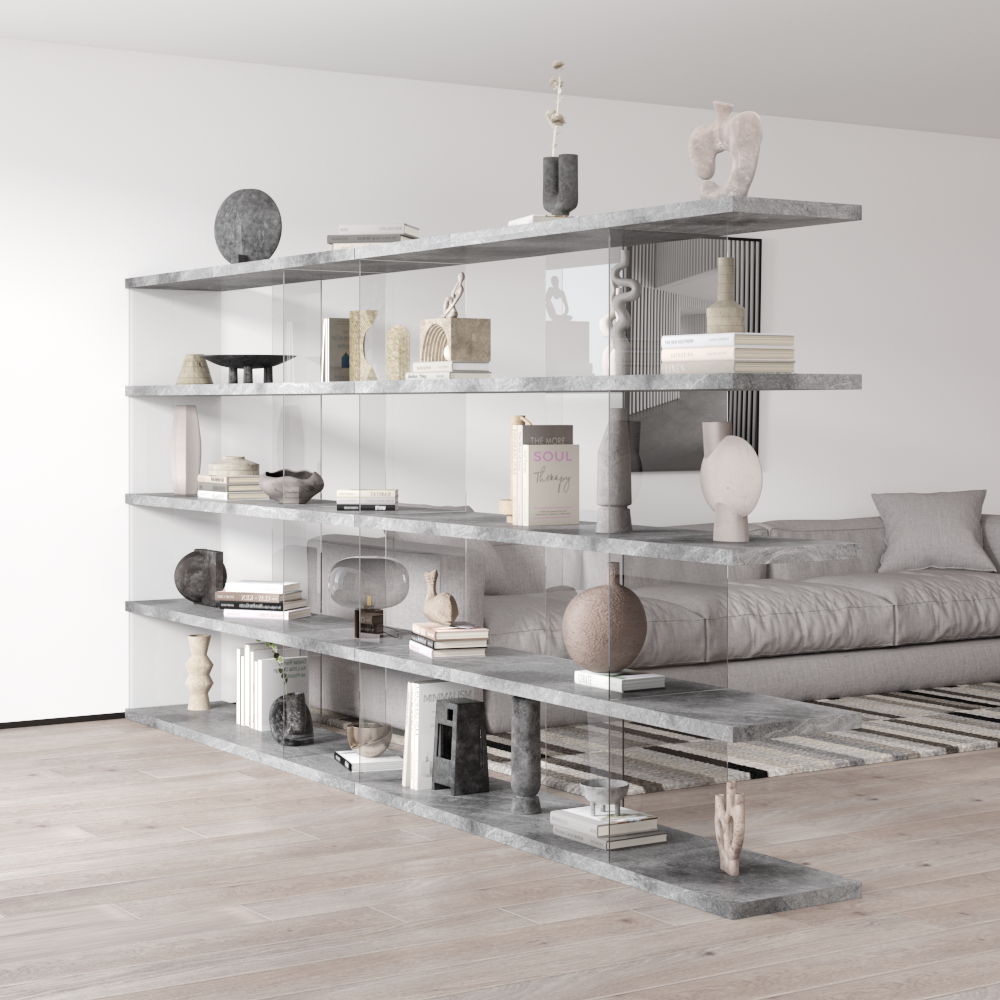 Gravity 2X Bookcase - Meble Furniture