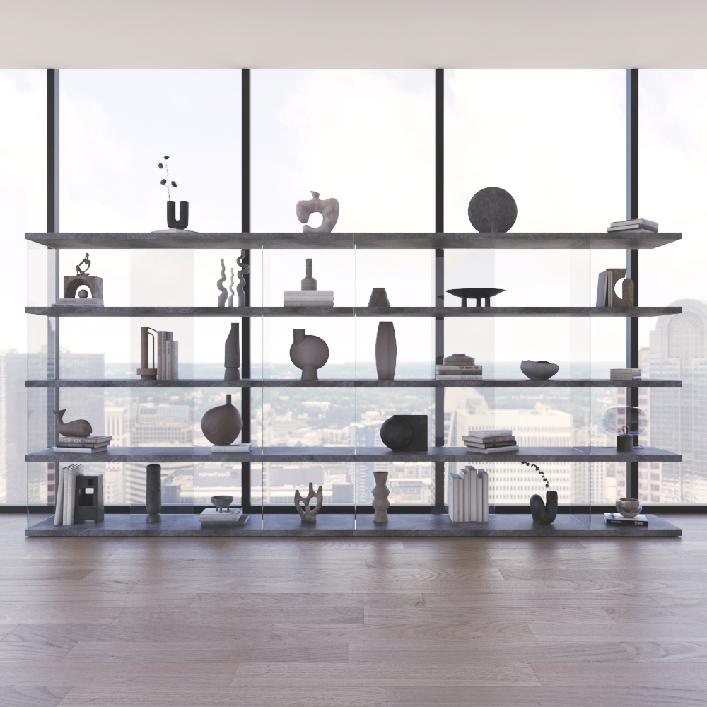 Gravity 2X Bookcase - Meble Furniture
