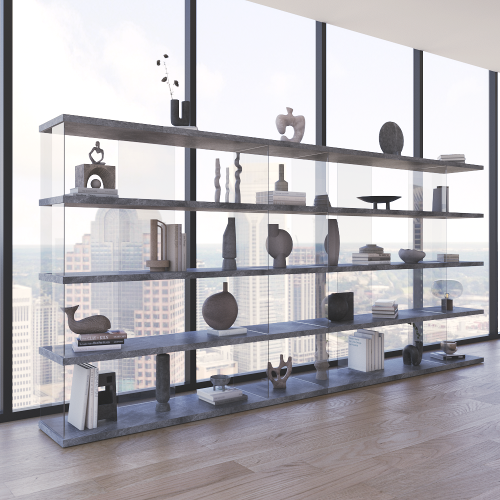 Gravity 2X Bookcase - Meble Furniture