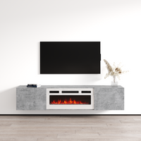 Baja WH-EF Floating Fireplace TV Stand - Meble Furniture