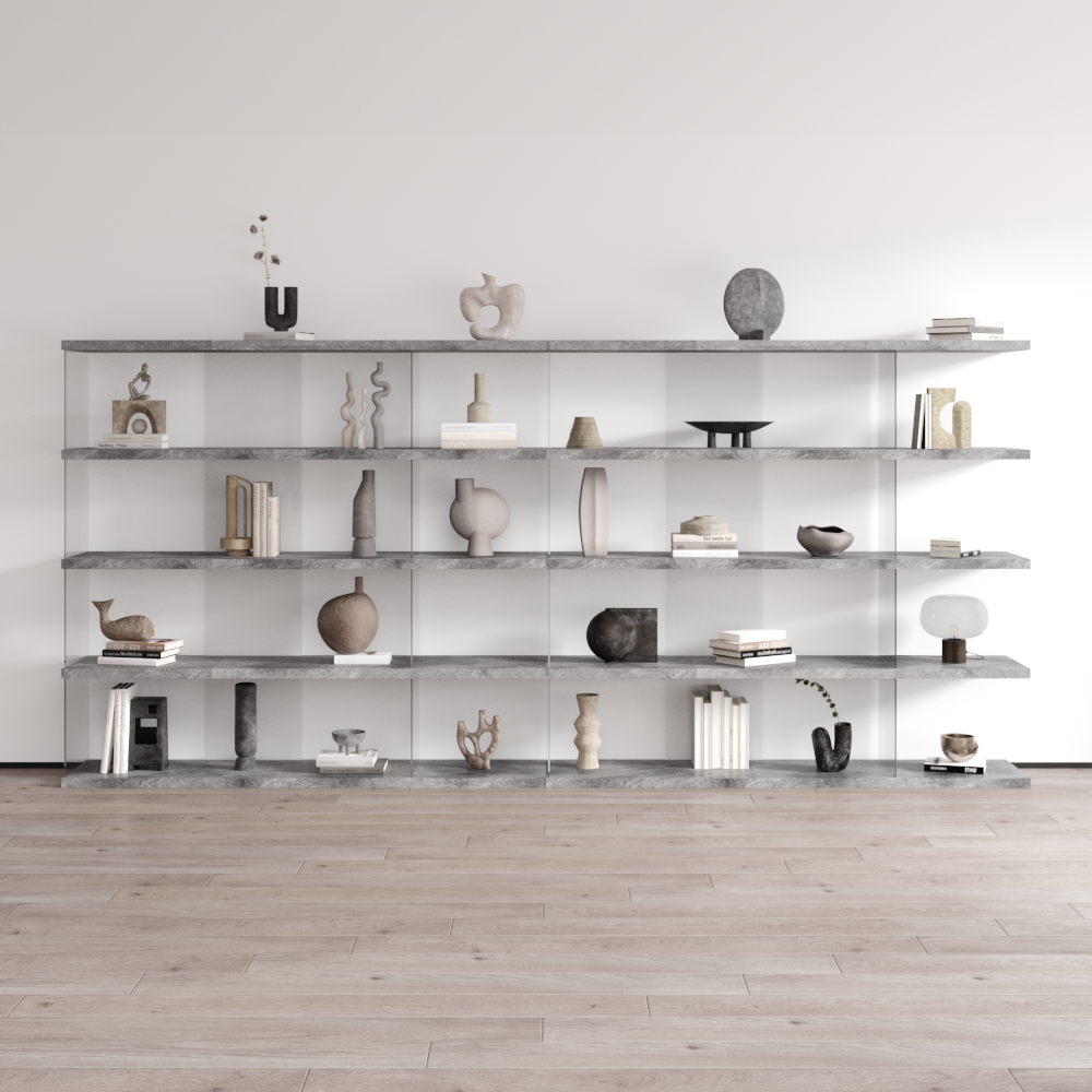 Gravity 2X Bookcase - Meble Furniture