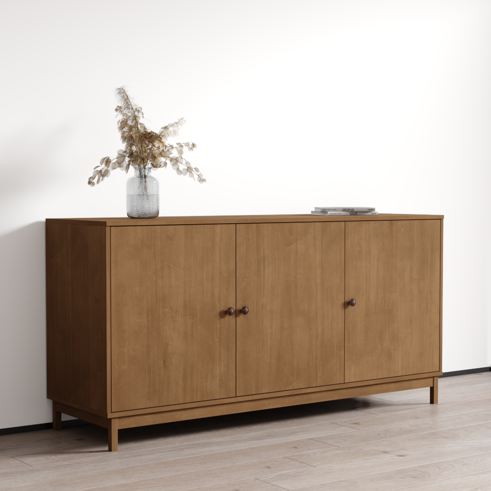 Essencia 3D Solid Wood Sideboard