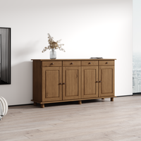 Rubi 4D Solid Wood Sideboard