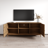 Essencia 2D Solid Wood TV Stand