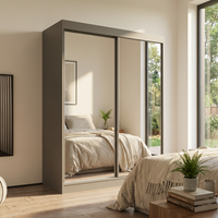 Aria 2D Wardrobe with All Mirror