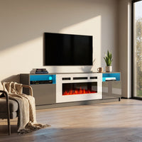 York WH02 Fireplace TV Stand