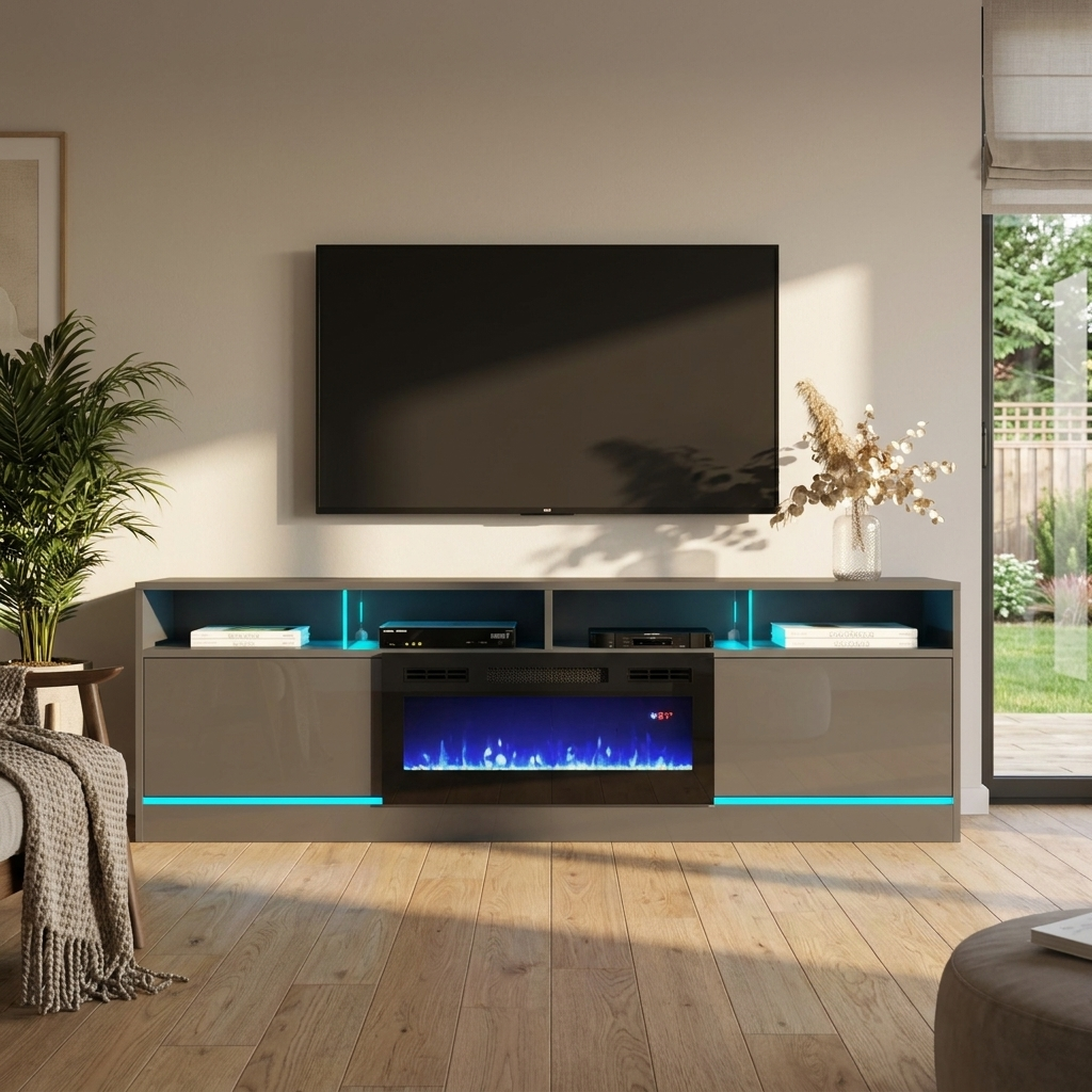 Disparo BL-05 Fireplace TV Stand