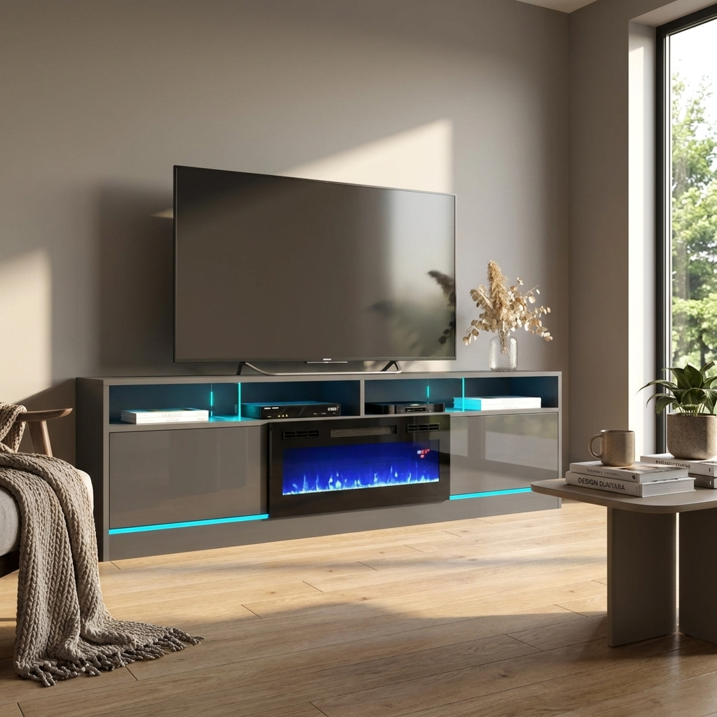 Disparo BL-05 Fireplace TV Stand