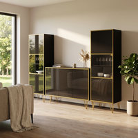 Peri SB-BK-BK Entertainment Center