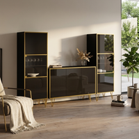 Peri SB-BK-BK Entertainment Center