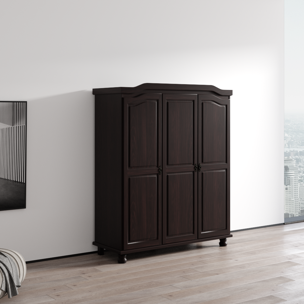 Bastian Solid Wood Wardrobe
