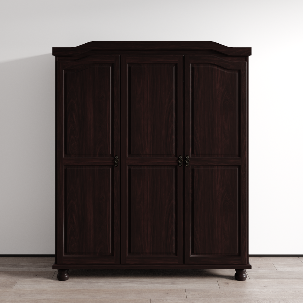 Bastian Solid Wood Wardrobe