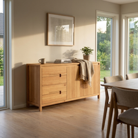 Nature 2D Solid Wood Sideboard