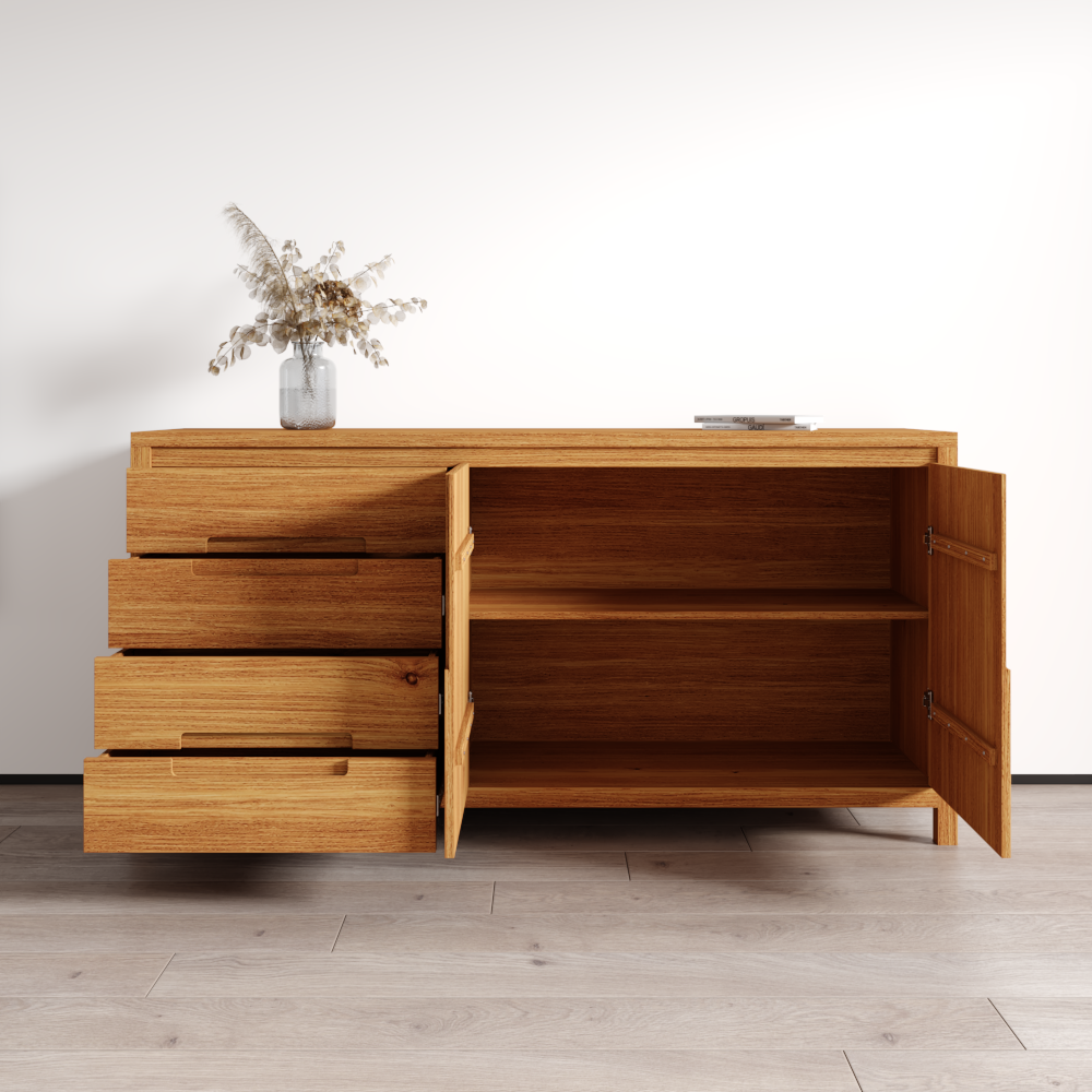 Nature 2D Solid Wood Sideboard