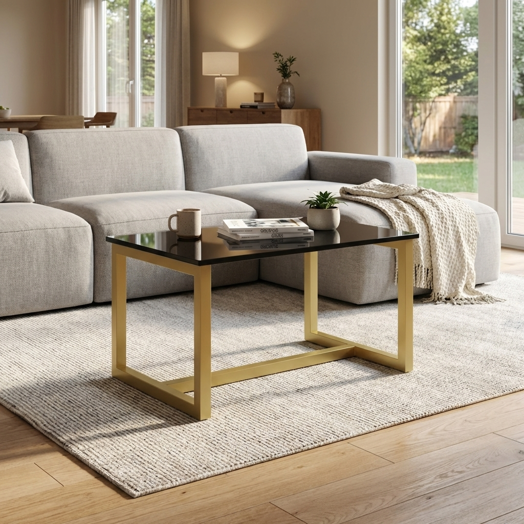 Duza 31" Coffee Table - Meble Furniture