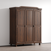 Bastian Solid Wood Wardrobe