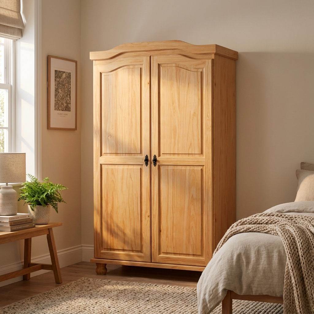 Hedda Solid Wood Wardrobe