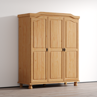 Bastian Solid Wood Wardrobe