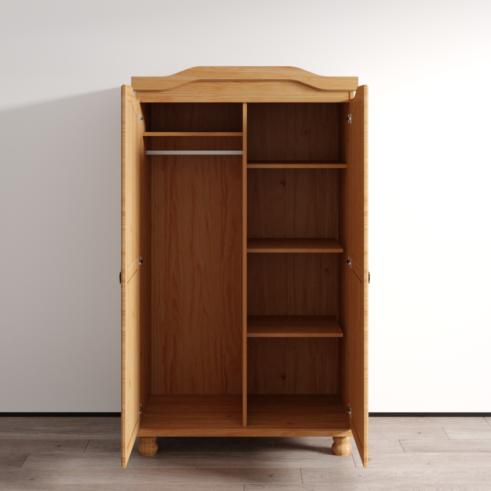 Hedda Solid Wood Wardrobe