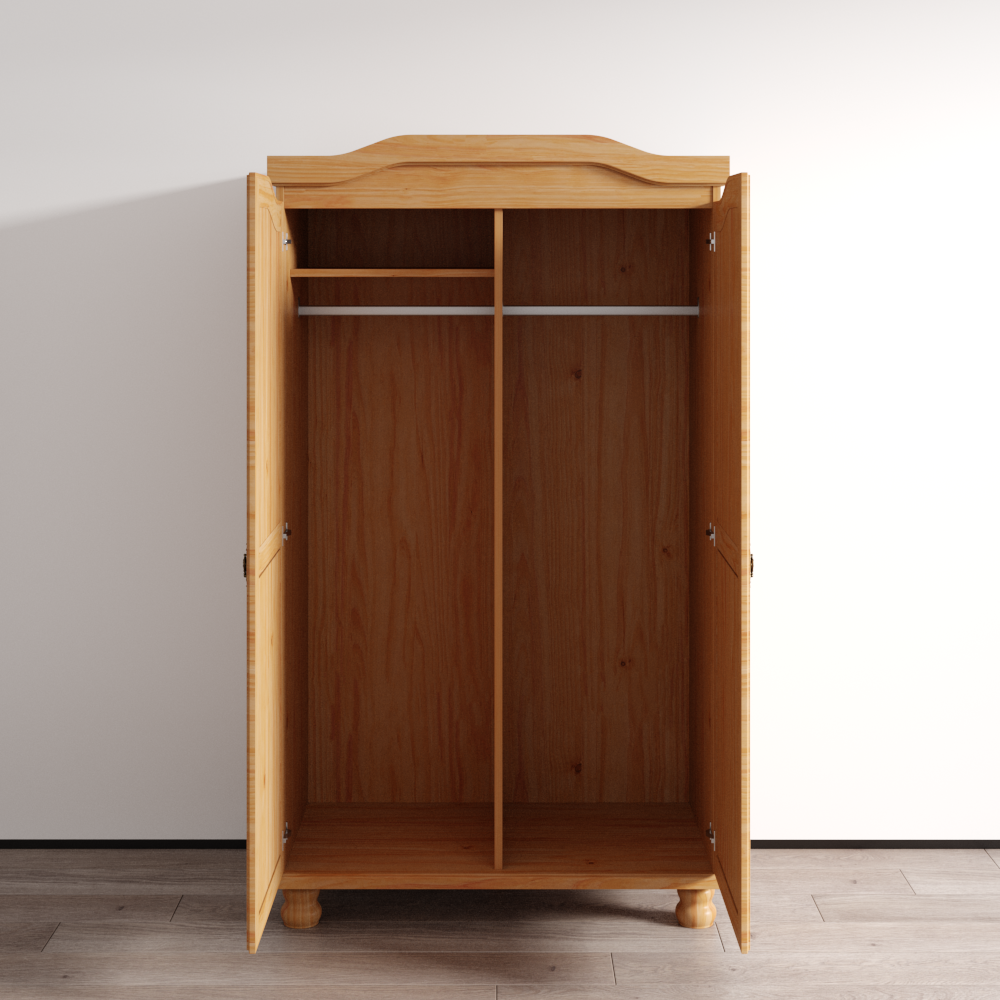 Hedda Solid Wood Wardrobe